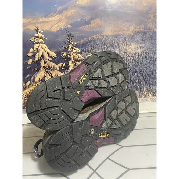 KEEN Womens Steel Toe Work Safety Low Shoe Hiking Size 10 M ASTM f2413-11 - Picture 8 of 10